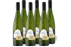 Terra Organica Picpoul de Pinet White Wine 12.5% ABV, 6 x 75cl - Crisp & Zesty French Organic Wine - Award Winning White Wine - Produced by Family Run Winery - Makes for a Great White Wine Gift Set