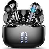 Bluetooth Kopfhörer, Kopfhörer Kabellos Bluetooth 5.4 In Ear Kopfhörer mit 4 ENC Noise Cancelling Mic, Kabellose Kopfhörer Ti