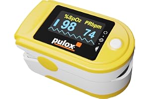 Pulox PO-200 Solo Finger Oxymeter - professionell aturometer för mätning av syremättnad, puls och infusionsindex