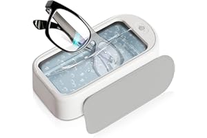 SPORWAY Ultraschallreinigungsgerät Brille 640ML, 48 kHz Ultraschallreiniger Ultraschallgerät, Professionelle Ultraschall Reinigungsmaschine für Brillen, Schmuck, Ringen, Zahnprothesen, Uhren, Münzen
