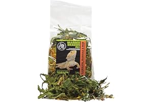 Komodo Bearded Dragon Mix Balanced Highly Nutritious Safe Everyday Natural Healthy Non Toxic Pet Reptiles Food Treats - 80g