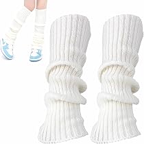 3 Paar Leg Warmers Damen, Stulpen Damen Winter, Elastische Warm Halten