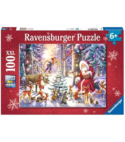 Ravensburger The Grinch Gifts – Puzzle 100 Pièces – Enfants 6 Ans – Idée Cadeau Noël Puzzle 100 Pièces Carton