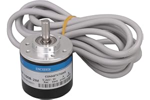 BQLZR 6mm Welle 100P / R Inkrementaler Drehgeber für NPN Open Collector Ausgangstyp