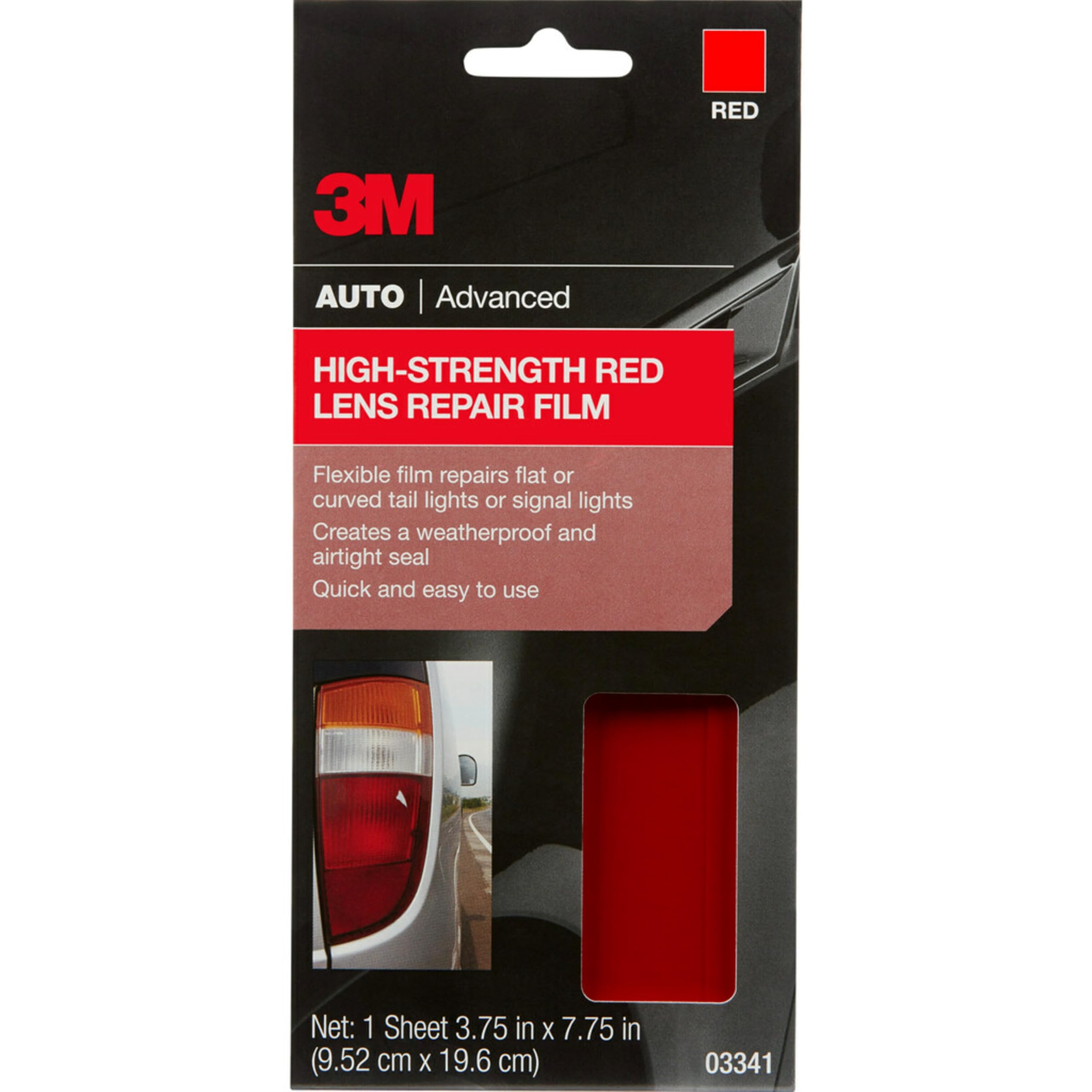 3M High Strength Lens Repair Film (Red)