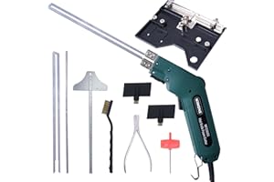 WINONS Taglia Polistirolo a Filo Caldo Professionale con Regolatore di Temperatura e Indicatore Luminoso 200W, WFC-0005 Taglierina per Schiuma a Coltello Caldo con Lama da 8" (Kit di 13)