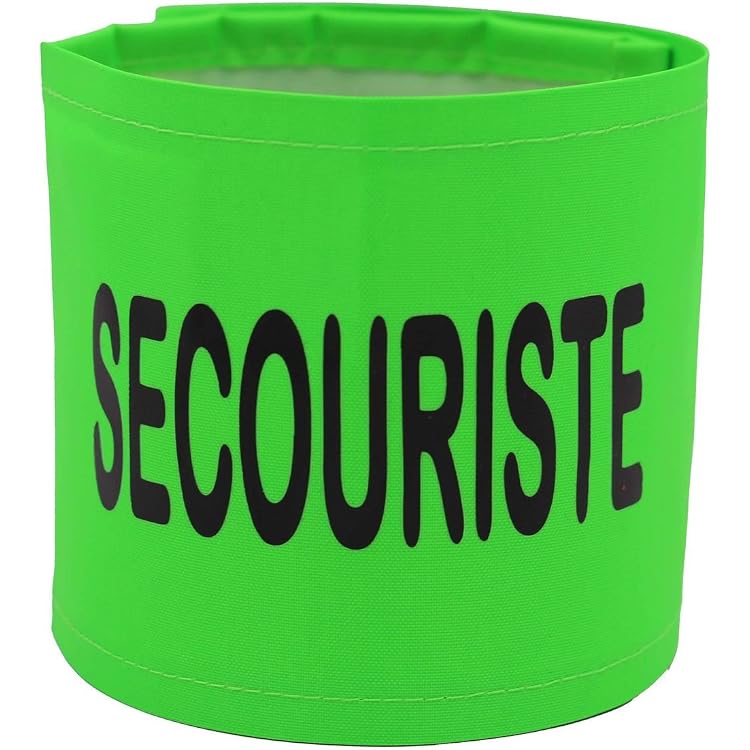 Brassard Textile "EN GRÈVE" - Taille Unique - Couleur Blanc - Pour Manifestations, Syndicats, événements