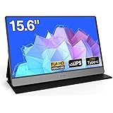 Monitor Portatile - KOORUI 15,6 Pollici Schermo Portatile, 1080P FHD IPS sRGB 99% Monitor Esterno Portatile con Doppio Altopa