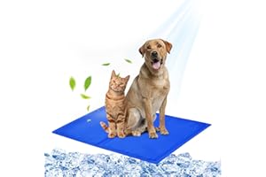 RnCop Dog Cooling Mat, Durable Non-Toxic Gel Pet Self Cooling Pad, Perfect for Dogs Cats in Hot Summer(65 x 50cm)