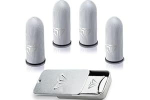 ‎SIOPPKIK SIOPPKIK 4 Stück Gaming Finger Sleeve, Atmungsaktive Gaming-Fingerhüllen, Schweißfeste Gaming-Daumenhülle, Ultra-empfindliche Fingerhandschuhe, Gaming-Telefon-kompatibel