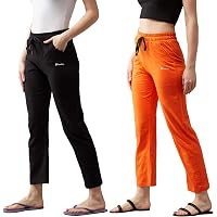 BLINKIN Women's Cotton Solid Pajama Combo(Pack of 2)