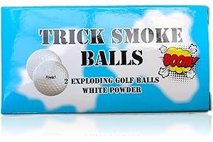 HORRIBLE BALLS Trick Smoke Exploding Joke Golf Balls - Perfect Novelty Funny Gift For Golfers