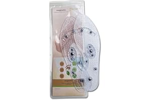 SLIM FEET PRO Plantillas magnéticas de hombre para reflexología podal y acupresión, ideales para el masaje, el confort, el cuidado de los pies, la circulación sanguínea, la pesadez de piernas, el dolor de espalda