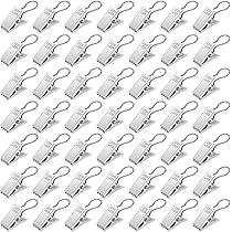 Asta Per Tende In Acciaio Inox 5m Con 24 Clip - Cavo Per Tende, Stendibiancheria O Decorazioni - Foto 8