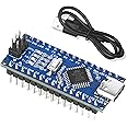 OSOYOO 1x Nano at+mega+328P Module CH340 5V/16M USB-C Micro-Controller Board for Arduino Nano V3.0