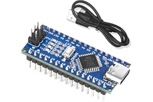 OSOYOO 1 carte micro contrôleur Nano ATmega328P CH340 5 V/16 M USB-C pour Arduino Nano V3.0