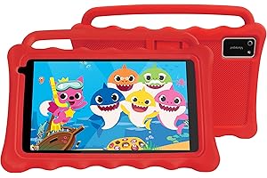 BYYBUO Tablet da 7 bambini dai 3 anni in su, 1920 x 1200 Full HD Display 7 pollici Tablet per bambini, 2 + 32 GB Modalità di controllo bambini WiFi Kids Tablet con custodia adatta ai bambini per