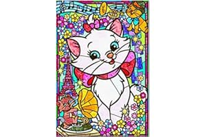 YOUYIDUN Kit di pittura del diamante di arte animale del gatto 5D, forniture digitali della pittura del ricamo del punto croce della tela, adatto a regali, adulti, pareti, decorazione domestica