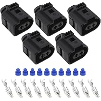 Terminali Auto Connettori Auto 4 Pin Femmina - 5 Set Con Terminali E Guarnizioni Per VW, Audi, Seat, Skoda Cablaggio Automobilistico - 5