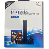 YUES Playstation 4 Uyumlu Fonksiyonel Stand Fanlı Oyun Stand Şarj Standı (PS4 FAT/SLİM/PRO UYUMLU)