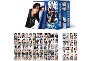TUYINES Kpop Stray Kids Photo Cards, 60pcs Stray Kids Lomo Cards, 32pcs SKZ Stickers, SKZ Photocards (A)