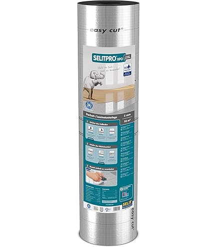 Laminaat contactgeluidsisolatie uficell® Multisound Aquastop 3 mm