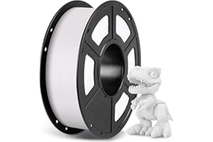 ANYCUBIC PLA+ Filamento per Stampante 3D,PLA più,Elevata resistenza e resistenza alle alte temperature,eccellente adesione e resistenza alla deformazione,(Bianco 1kg)