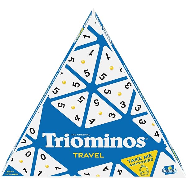 Gioco Da Tavolo Triominos Eccell Di Goliath - Variante Del Domino Con Tessere Triangolari, Per 2-6 Giocatori - 4