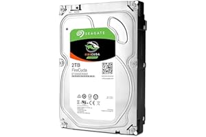 SEAGATE TECHNOLOGY Seagate FireCuda, 2 TB, Disco duro interno híbrido, SSHD de alto rendimiento, 3,5 in, SATA, 6 GB/s, aceleración mediante flash, caché de 8 GB y 3 años de servicios Rescue (ST2000DX002)