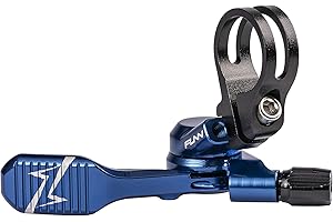 Funn UpDown Mountain Bike Dropper Seatpost 4 Way Mount CNC Remote Lever kit fits Both External and Internal Routing droppers, Smooth Action Easy-to-Use