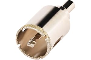 GUOQEE 18mm Diamond Drill Bit, Tile Hole Cutter Glass Hole Saw for Porcelain Tiles Ceramic Marble Granite Quartz Gemstone