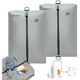 EULANT 38L Reusable TPU Travel Vacuum Bags for Suitcase, with Pump | 38L/Reusable/Biodegradable/Safe pump without batteries (