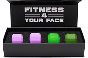 Jawzrsize Jaw Exerciser for Women - Double Chin Reducer, Facial Toner, Neck Exerciser for Younger and Healthier Look Helps Reduce Stress and Cravings Jawline Trainer (Total Contouring Kit)