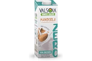 Valsoia, Liquido, Bevanda Mandorla gluten free, Zero Zuccheri, 1L