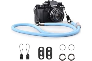VOVMOEYA Correa Cámara, correa para el cuello y el hombro para cámara Fujifilm XS20 XT5 XH2S Nikon Zf Z8 Z30 Canon EOS R6 R7 R8 R10 R50 Sony A6700 A7C II A7IV A7R IV