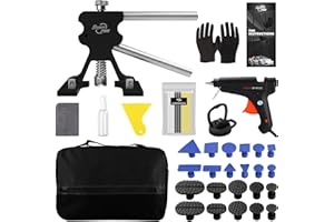 PDR TOOLS Auto Lackfrei Reparatur Ausbeulwerkzeug Set, Auto Dellen Reparaturset mit Dent Lifter Baukästen für Fahrzeug Dellen Reparatur, Hagel Schäden Entferne