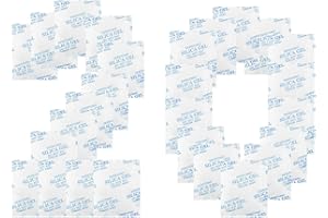 MABAHON 20 Packs 20 Gram Silica Gel Desiccant Non Toxic Moisture Absorber Dehumidifiers Mold Mildew Fungus Corrosion Prevention for Jewelry Tools
