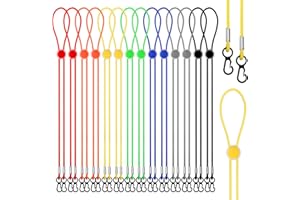 14 Stück Maskenhalter mit Einstellbarer Länge modacraft Linderung von Ohrenschmerzen Bunte Elastische Maskenbänd Masken zum Binden Maskenkette für Mundschutz Maskenverlängerung für Kinder Erwachsene