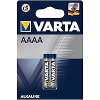 VARTA Batterien Electronics AAAA Alkaline Knopfzelle 2er Pack Knopfzellen in Original 2er Blisterverpackung