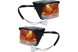 ‎BAJATO Bajato Front Indicator Set with 12 V Bulbs Suitable for Mahindra Tractor Series 4500 5500 6500 6000