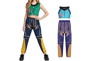 CARNAVALIFE Rumi K-pop disfraz infantil, Disfraz demon Zoey Mira, k-pop, cosplay demon hunter carnaval y Halloween; conjunto inspirado idol asiática