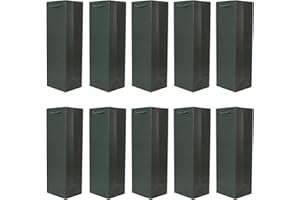 DONDON 10 bolsas para botellas, bolsas de regalo para vino, prosecco y champán 40 x 12 x 9 cm