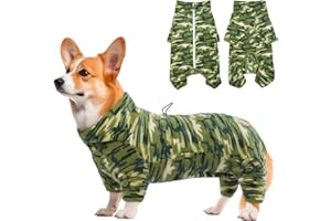 Hjyokuso Hundemantel Winter, Hundejacke, Weicher Fleece Hundepullover FüR Kleine MittelgroßE Grosse Hunde, Winddichte Haustierkleidung Outfit Mit ReißVerschluss, Chihuahua Kleidung (XXS-3Xl)