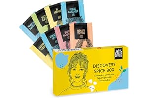 ‎JUST SPICES Just Spices Kennenlern Gewürzbox I 8 Gewürzmixe in Probiergröße I In Geschenkbox I Gewürzbox