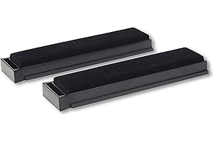 BIG FUDGE Brosse de Nettoyage Disque Vinyle de Remplacement pour le Kit Nettoyant Record Friend - Set de 2 Brosses en Velour Microfibre Antistatique pour Nettoyer les Vinyles