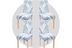 TOMMO Dining Room Chair Covers Set of 4, Stretch Removable Washable Spandex Dining Chair Slipcovers Protectors, Kitchen Chair Covers for Dining Room Party Hotel Ceremony Banquet(The Wizard of Oz)