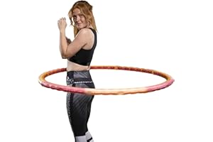 HOOPOMANIA Hula Hoop Pneu Adulte [0,72-3,1 kg] Hulahoop pour maigrir - Hulahoop de Massage
