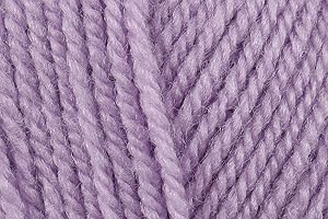 KHASO Cygnet DK Classic Crochet Yarn 100% Acrylic Double Knitting Versatile Wool - 100g Ball - Lilac (233) - Single (1 Ball)