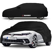 Copriauto Interno Asasytal In Tessuto Elastico - 4.5-4.85 M, Nero Con Motivo - Foto 7