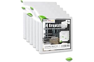 CS FILTER 6 Stück Filter passend für Lüftungsgerät Limodor Limot Lüfterserie compact 00070 Ersatzfilter Luftfilter Staubfilter Filterklasse G4- Made in Germany